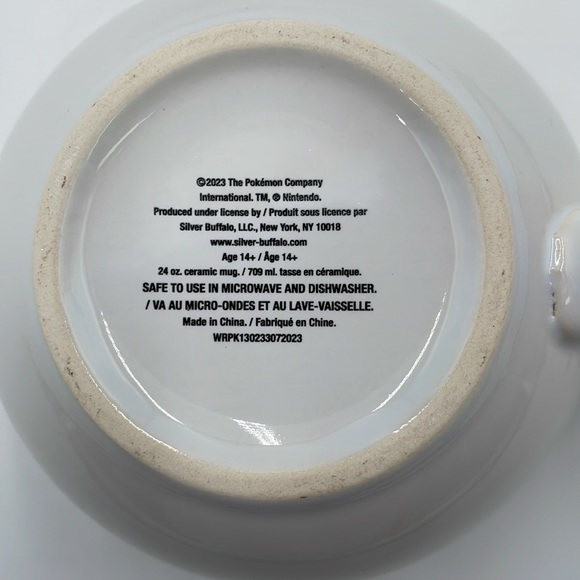 RESERVED FOR REIDAQ Pokémon Pikachu Starter 24 oz Ceramic Soup‎ Cereal Drink Mug - Picture 10 of 12